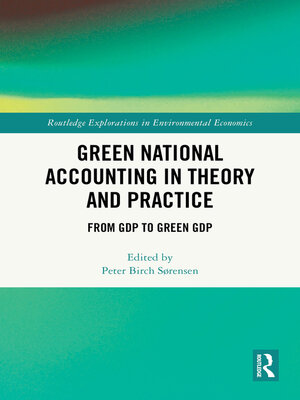 cover image of Green National Accounting in Theory and Practice